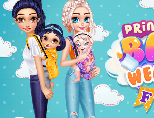 Princesses Baby Wearing Fun Game