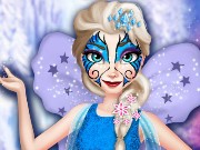 Elsa Face Tattoo