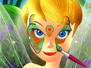 Tinkerbell Spring Face Painting