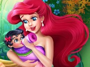 Mermaid Baby Feeding Game