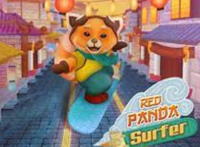 Red Panda Surfer