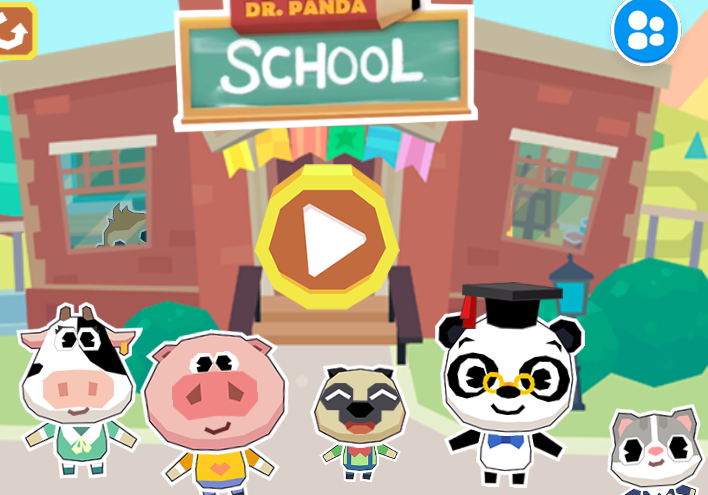 Dr. Panda School Game