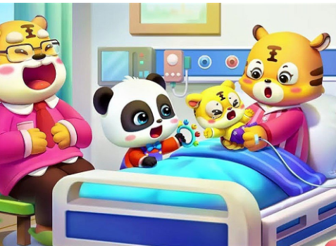 Baby Panda Hospital Care