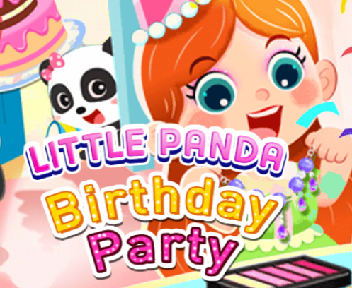Little Panda Birthday Party Game