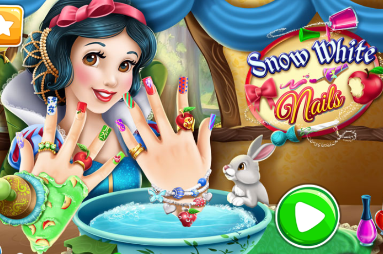 Snow White Nails Game