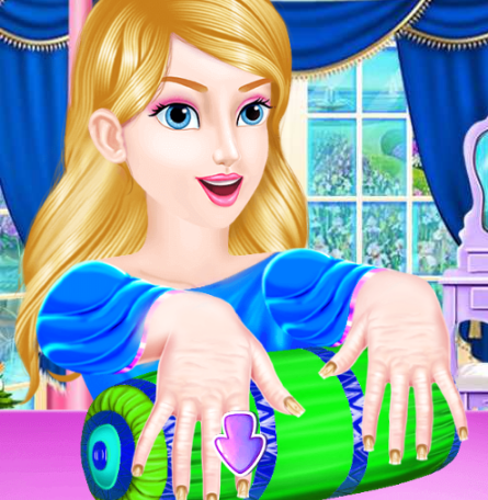 Girl Prom Hand Care Game