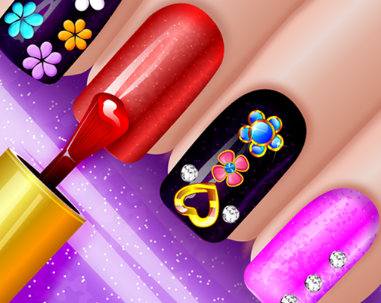 Fashion Makeup Nail Salon Game