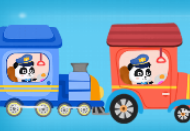 Baby Panda Train Driver Game