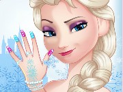 Elsa Great Manicure Game