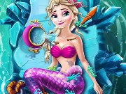 Elsa Mermaid Adventure Game