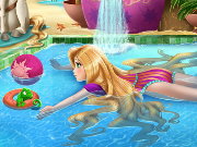 Rapunzel Swimming Pool Game