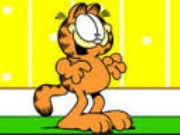 Garfield Tabby Tennis Game
