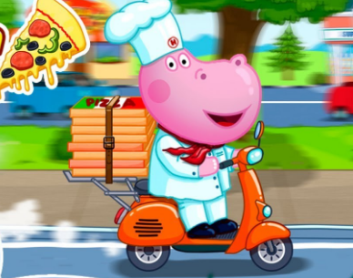 Hippo Pizzeria Game