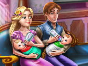 Rapunzel Twins Family Day Game