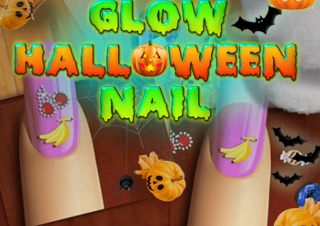 Glow Halloween Nail Game