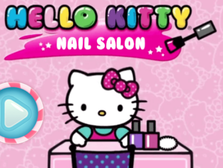 Hello Kitty Nail Salon Game