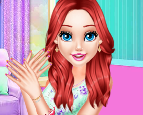 Princess Nail Design Day Game