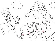Cute Couple Coloring Game