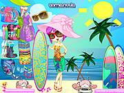 Zelia Beach Dress Up Game