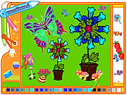 Coloring Picture Butterfly Game