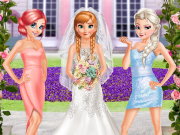 Frozen And Ariel Wedding Game