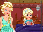 Elsa Baby Scratch Doctor Game