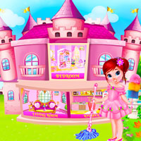 Princess House Cleanup Game