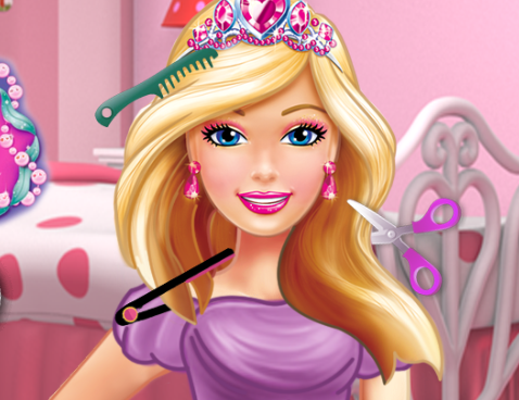 Barbie Fashion Hair Salon Game