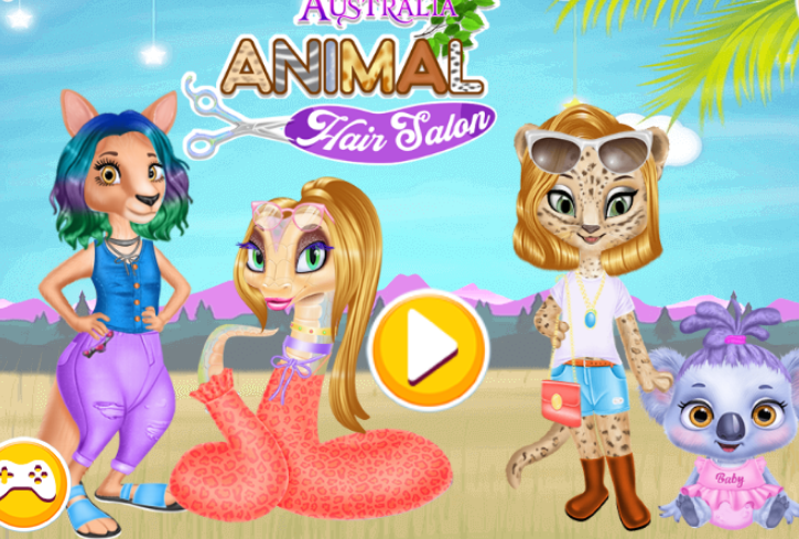 Australia Animal Hair Salon Game