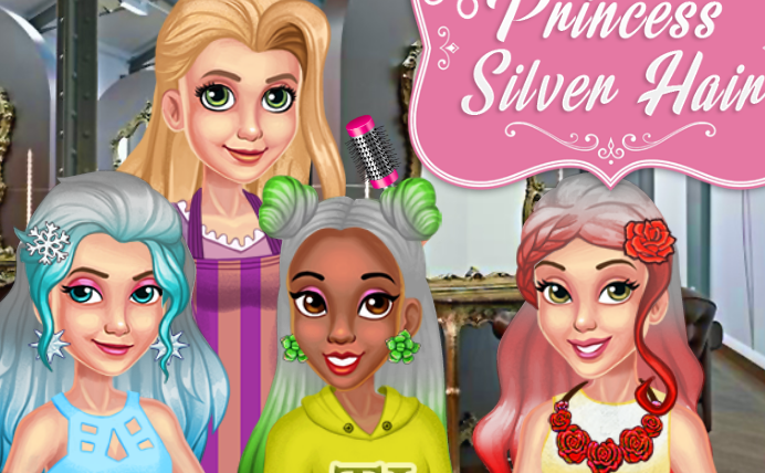 Princess Silver Hair Game