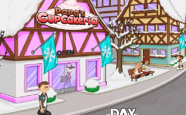 Papas Cupcakeria Game