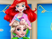 Elsa Braided Hair Style Game