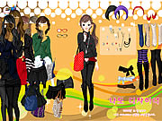 Black Skirts Dressup Game