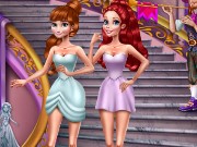 Anna And Ariel Princess Ball DressUp