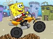 Spongebob Snow Motorbike Game
