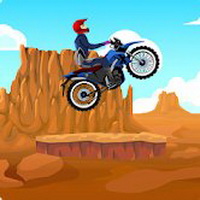 Crazy Desert Moto Game