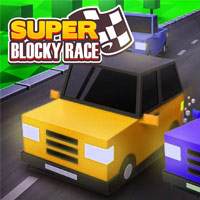 Super Blocky Race Game