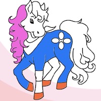 Pony Coloring Book 1