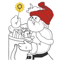Christmas Coloring Game