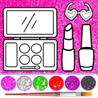 Glitter Beauty Coloring And Drawing Game