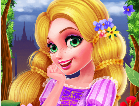 Long Hair Princess Hair Salon Game