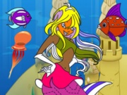 Bloom Mermaid Coloring Game