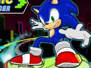 Sonic City Skateboard Catching Game