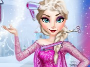 Elsa Hair Salon Game