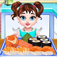 Baby Taylor Sushi Cooking