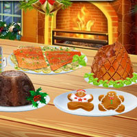 Cooking Christmas Traditional Food Game