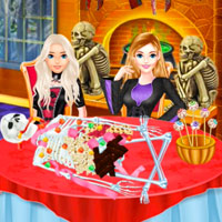 Girls Halloween Food Cooking Game