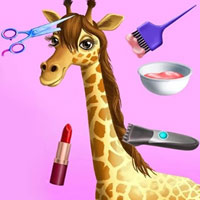 Animal Fashion Hair Salon Game