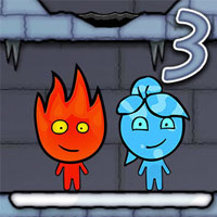 Fireboy and Watergirl 3 Ice Temple Game
