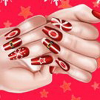 Christmas Fashion Nail Salon Game